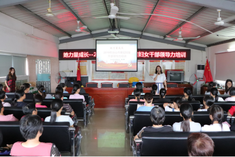 川岛镇组织妇女干部参加“她力量成长”2019年台山市基层妇女干部领导力培训 